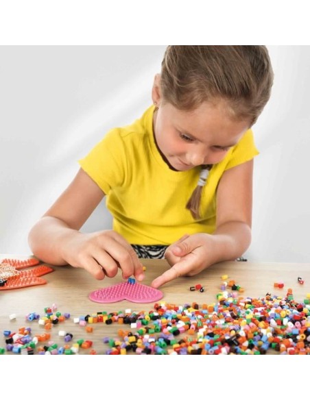 Mélange de perles a repasser - Boîtes 9000 trendy - SES CREATIVE - 9000 perles aux couleurs vives. – SES CREATIVE (Jeu De Perle A Repasser) | STORE PRO SHOP 
