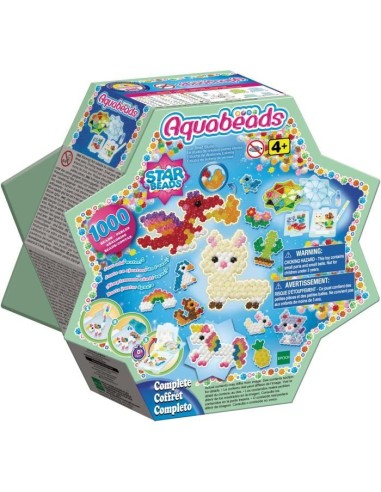 Aquabeads - 31601 - Studio de création perles étoiles pour enfant – AQUABEADS (Jeu De Perle A Repasser) | STORE PRO SHOP 