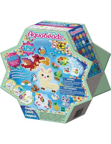 Aquabeads - 31601 - Studio de création perles étoiles pour enfant – AQUABEADS (Jeu De Perle A Repasser) | STORE PRO SHOP 