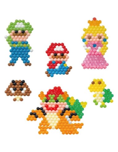 Le kit Super Mario - AQUABEADS - Perles qui collent avec de l'eau – AQUABEADS (Jeu De Perle A Repasser) | STORE PRO SHOP 