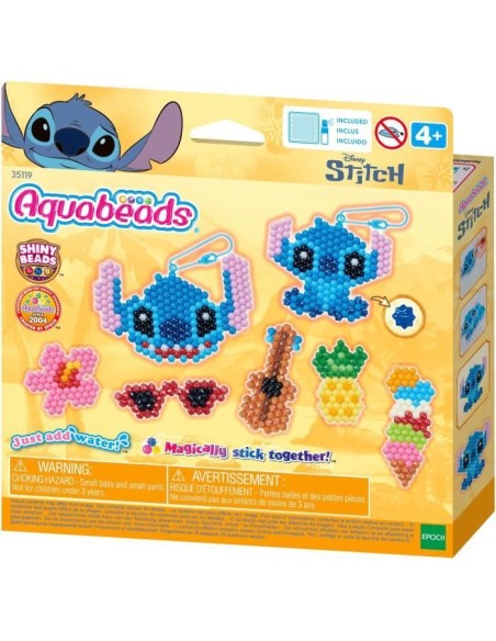 Le kit Stitch - AQUABEADS - 700 perles - Des 4 ans – AQUABEADS (Jeu De Perle A Repasser) | STORE PRO SHOP 