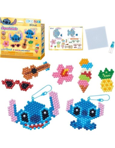 Le kit Stitch - AQUABEADS - 700 perles - Des 4 ans – AQUABEADS (Jeu De Perle A Repasser) | STORE PRO SHOP 