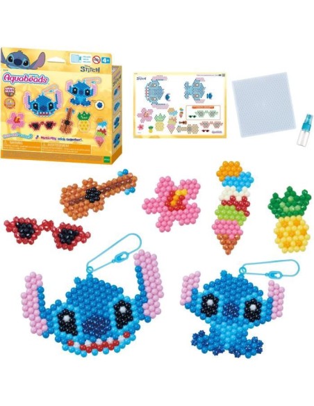 Le kit Stitch - AQUABEADS - 700 perles - Des 4 ans – AQUABEADS (Jeu De Perle A Repasser) | STORE PRO SHOP 