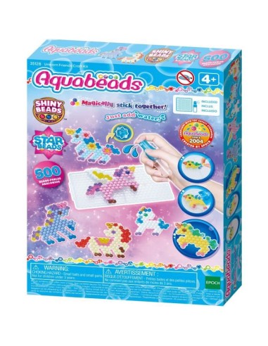Le Kit des amies licornes - AQUABEADS - 800 perles - Des 4 ans – AQUABEADS () | STORE PRO SHOP 