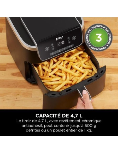 Friteuse sans huile - NINJA - AF140EU - PRO - 4,7 L - 28,5 x 36 x 26,5 cm - Noir – NINJA (Friteuse) | STORE PRO SHOP 