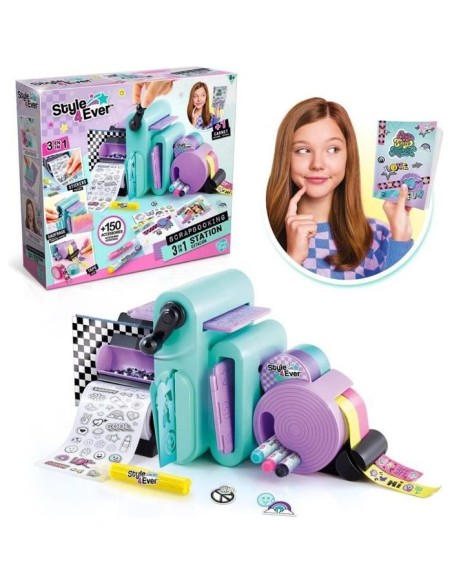 Studio de Scrapbooking 3 en 1 - Canal Toys - Style 4 Ever - Personnalise Carnets et Déco – CANAL TOYS (Jeu De Scrapbooking) | STORE PRO SHOP 