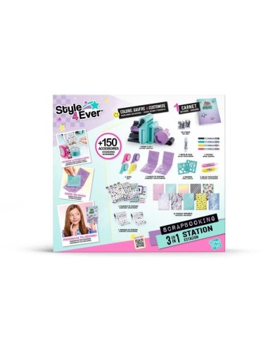 Studio de Scrapbooking 3 en 1 - Canal Toys - Style 4 Ever - Personnalise Carnets et Déco – CANAL TOYS (Jeu De Scrapbooking) | STORE PRO SHOP 