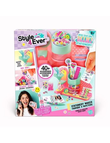 Canal Toys - STYLE 4 EVER - Mini Fabrique a papeterie: mini stylos, crayons et cahiers - OFG 323 – CANAL TOYS (Jeu De Scrapbooking) | STORE PRO SHOP 