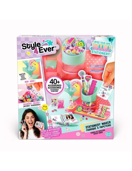 Canal Toys - STYLE 4 EVER - Mini Fabrique a papeterie: mini stylos, crayons et cahiers - OFG 323 – CANAL TOYS (Jeu De Scrapbooking) | STORE PRO SHOP 
