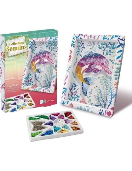Jeu de création - LANSAY - 20326 - Collection Sequins Dauphin – LANSAY (Jeu De Scultpure) | STORE PRO SHOP 