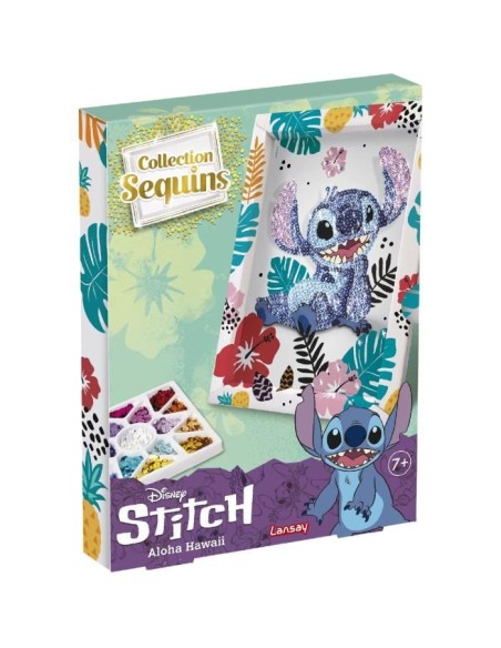 Jeu de création - LANSAY - Collection sequins - STITCH - Des 7 ans – LANSAY (Jeu De Scultpure) | STORE PRO SHOP 