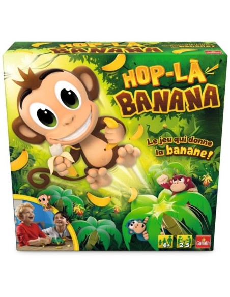 GOLIATH - Hop la Banana – GOLIATH (Jeu De Societe - Jeu De Plateau) | STORE PRO SHOP 