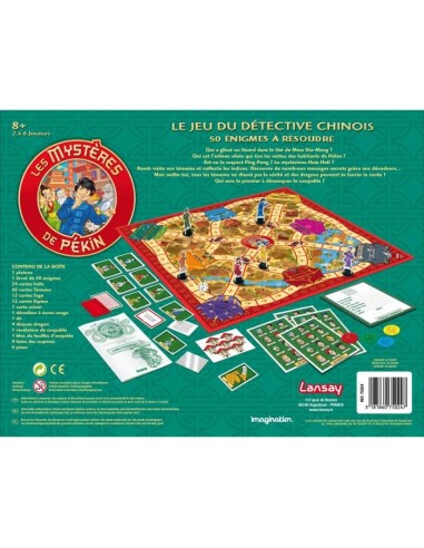 LANSAY Les Mysteres De Pekin – LANSAY (Jeu De Societe - Jeu De Plateau) | STORE PRO SHOP 