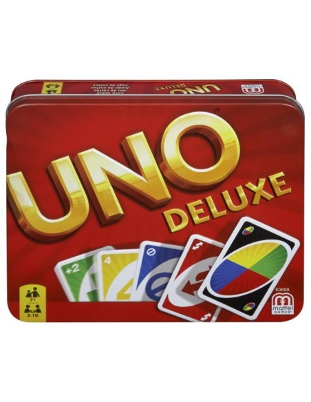 UNO - Deluxe - Jeu de Cartes – MATTEL (Jeu De Societe - Jeu De Plateau) | STORE PRO SHOP 