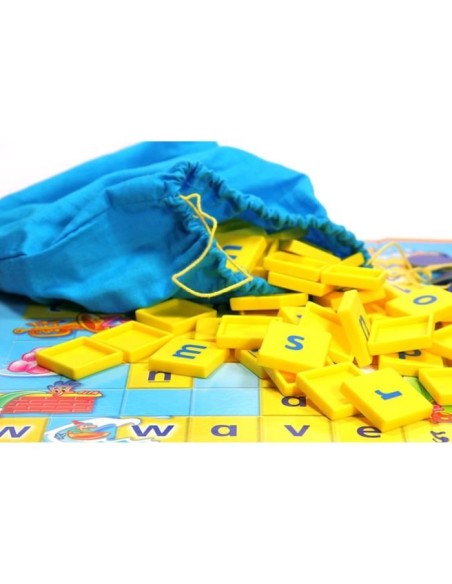 SCRABBLE - Scrabble Junior - Jeu de Société - Aide a  l'apprentissage de la lecture et a la composition de mots – MATTEL (Jeu De Societe - Jeu De Plateau) | STORE PRO SHOP 