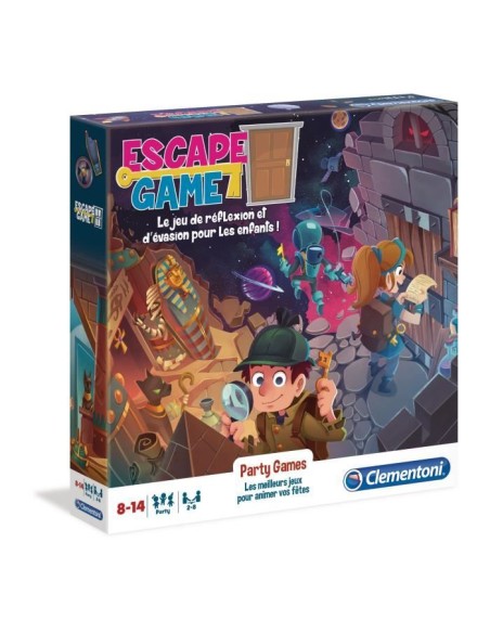 CLEMENTONI - Escape Game - Jeu de société – CLEMENTONI (Jeu De Societe - Jeu De Plateau) | STORE PRO SHOP 