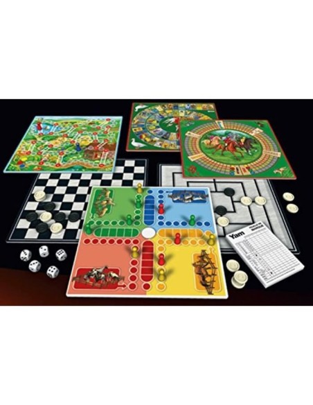SCHMIDT AND SPIELE Coffret de jeux - 100 jeux classiques – AUCUNE (Jeu De Societe - Jeu De Plateau) | STORE PRO SHOP 