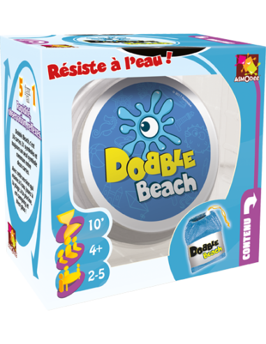 Dobble beach – ASMODEE (Jeu De Societe - Jeu De Plateau) | STORE PRO SHOP 