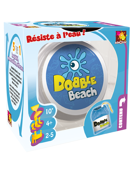 Dobble beach – ASMODEE (Jeu De Societe - Jeu De Plateau) | STORE PRO SHOP 