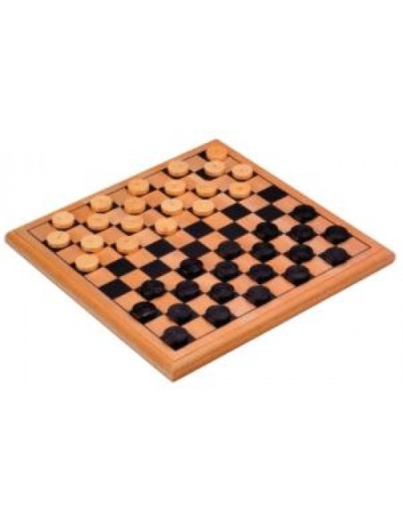 Jeu de dames célia imprimé en bois – LONGFIELD GAMES (Jeu De Societe - Jeu De Plateau) | STORE PRO SHOP 