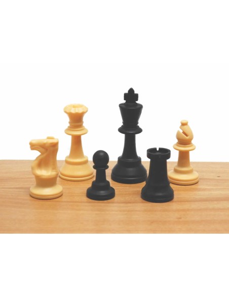 Pièces d'échecs de compétition en plastique plombé vic – HOT GAMES (Jeu De Societe - Jeu De Plateau) | STORE PRO SHOP 
