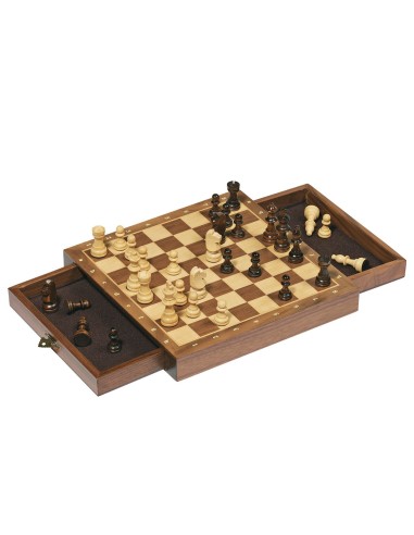 Jeu d'échecs magnétique avec tiroir – GOKI (Jeu De Societe - Jeu De Plateau) | STORE PRO SHOP 