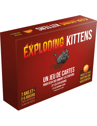Exploding Kittens – ASMODEE (Jeu De Societe - Jeu De Plateau) | STORE PRO SHOP 