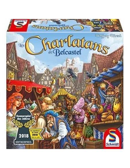 Les Charlatans de Belcastel - SCHMIDT SPIELE – SCHMIDT SPIELE (Jeu De Societe - Jeu De Plateau) | STORE PRO SHOP 