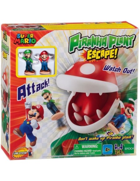 EPOCH - 7357 - Super Mario Piranha Plant Escape – EPOCH D'ENFANCE (Jeu De Societe - Jeu De Plateau) | STORE PRO SHOP 