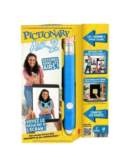 Jeu de plateau - MATTEL GAMES - PICTIONARY AIR 2 - Pour enfants de 8 ans et plus - Intérieur – MATTEL GAMES () | STORE PRO SHOP 