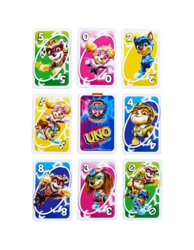 UNO LA PAT PATROUILLE LE FILM - MATTEL GAMES - HPY62 – MATTEL GAMES () | STORE PRO SHOP 