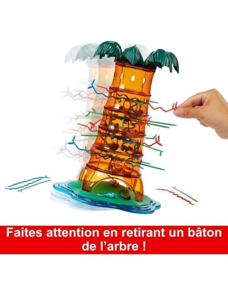 SOS Ouistiti : Panique dans l'arbre - MATTEL GAMES - HTW65 – MATTEL GAMES (Jeu De Societe - Jeu De Plateau) | STORE PRO SHOP 