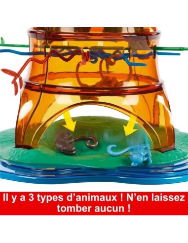 SOS Ouistiti : Panique dans l'arbre - MATTEL GAMES - HTW65 – MATTEL GAMES (Jeu De Societe - Jeu De Plateau) | STORE PRO SHOP 