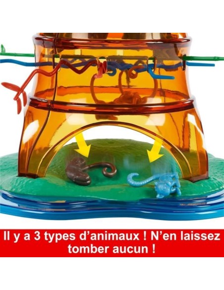 SOS Ouistiti : Panique dans l'arbre - MATTEL GAMES - HTW65 – MATTEL GAMES (Jeu De Societe - Jeu De Plateau) | STORE PRO SHOP 