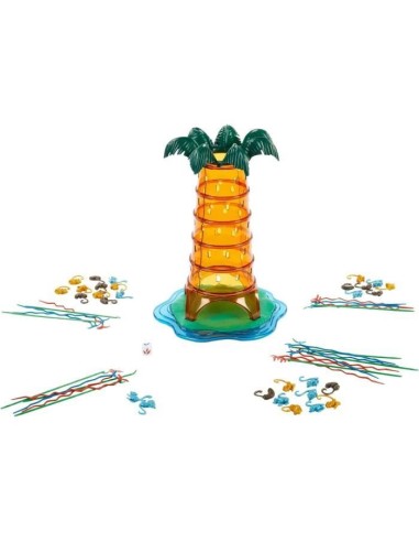 SOS Ouistiti : Panique dans l'arbre - MATTEL GAMES - HTW65 – MATTEL GAMES (Jeu De Societe - Jeu De Plateau) | STORE PRO SHOP 