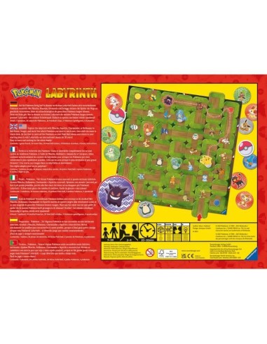 Labyrinthe POKEMON - Ravensburger - Jeu de société famille - Chasse au trésor - 2 a 4 joueurs des 7 ans – RAVENSBURGER () | STORE PRO SHOP 