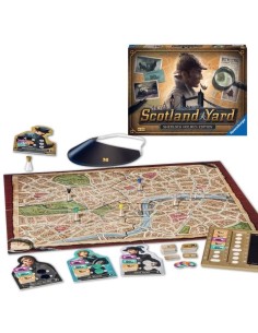 Scotland Yard Sherlock Holmes, Jeu de stratégie famille, des 10 ans, 27344, Ravensburger 2