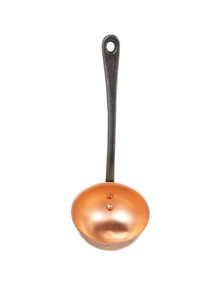 Louche en cuivre massif avec manche en fonte - BAUMALU - Diametre 11 cm – BAUMALU (Louche - Cuillere De Cuisine) | STORE PRO SHOP 