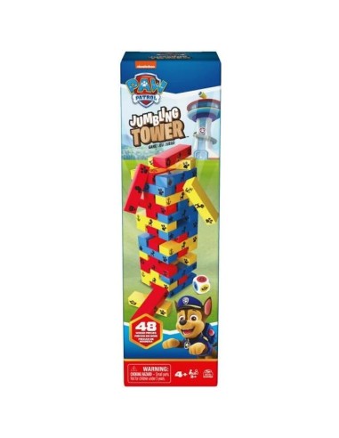 SPIN MASTER TOUR JENGA La Pat' Patrouille – PAW PATROL (Jeu De Societe - Jeu De Plateau) | STORE PRO SHOP 