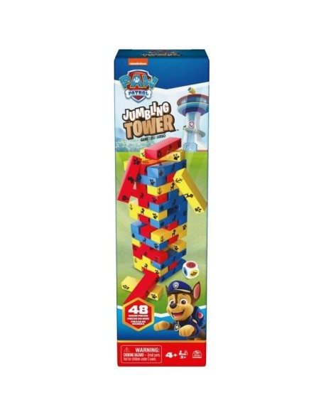 SPIN MASTER TOUR JENGA La Pat' Patrouille – PAW PATROL (Jeu De Societe - Jeu De Plateau) | STORE PRO SHOP 