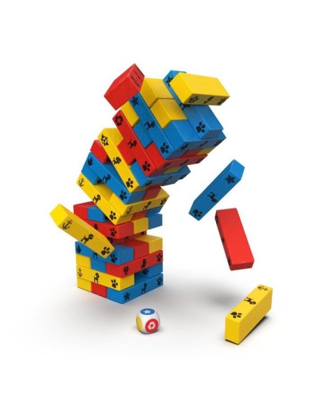 SPIN MASTER TOUR JENGA La Pat' Patrouille – PAW PATROL (Jeu De Societe - Jeu De Plateau) | STORE PRO SHOP 