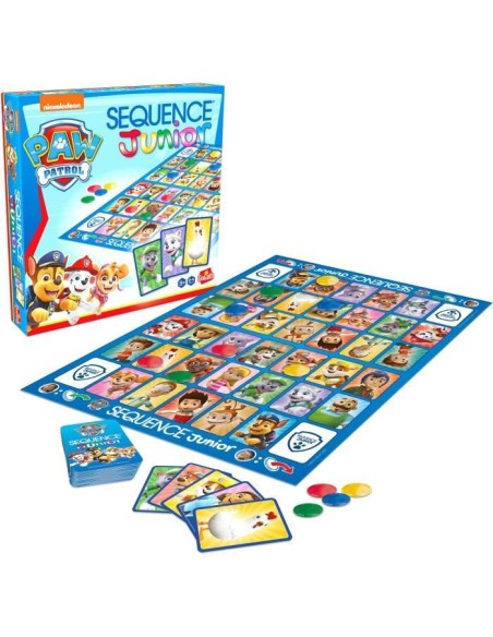 Jeu de société - GOLIATH - Sequence Junior Pat'Patrouille - Jeu familial des 3 ans – GOLIATH (Jeu De Societe - Jeu De Plateau) | STORE PRO SHOP 