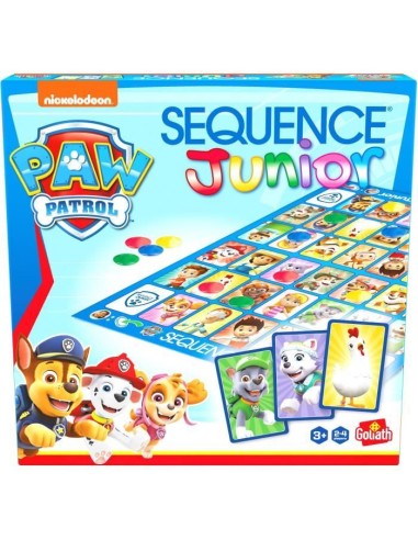 Jeu de société - GOLIATH - Sequence Junior Pat'Patrouille - Jeu familial des 3 ans – GOLIATH (Jeu De Societe - Jeu De Plateau) | STORE PRO SHOP 