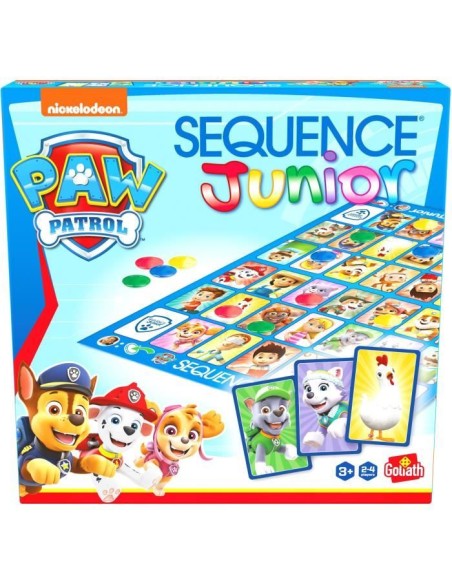 Jeu de société - GOLIATH - Sequence Junior Pat'Patrouille - Jeu familial des 3 ans – GOLIATH (Jeu De Societe - Jeu De Plateau) | STORE PRO SHOP 