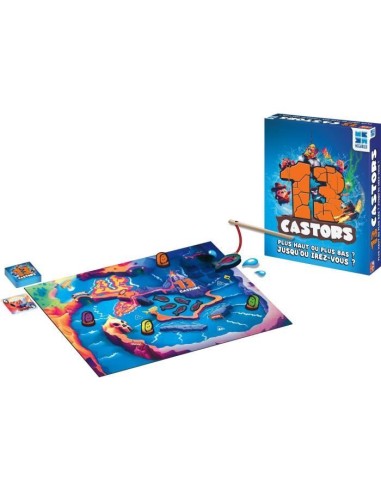Jeu de société - MEGABLEU - 13 Castors - Course de castors avec prédictions et bonus – MEGABLEU (Jeu De Societe - Jeu De Plateau) | STORE PRO SHOP 