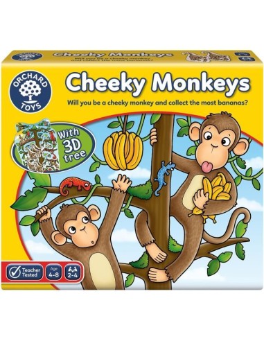 Orchard Toys Cheeky Monkeys a Luck Game – ORCHARD (Jeu De Societe - Jeu De Plateau) | STORE PRO SHOP 