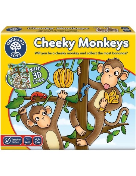 Orchard Toys Cheeky Monkeys a Luck Game – ORCHARD (Jeu De Societe - Jeu De Plateau) | STORE PRO SHOP 