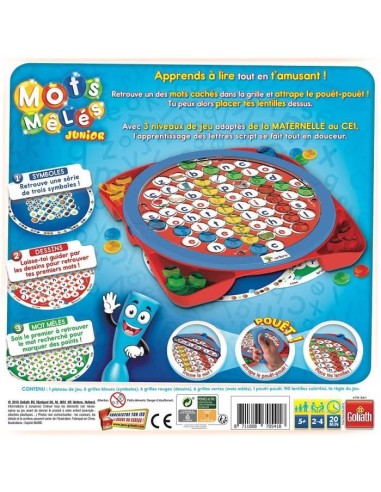 Goliath - Mots Melés Junior - Jeu d'enfants – GOLIATH (Jeu De Societe - Jeu De Plateau) | STORE PRO SHOP 
