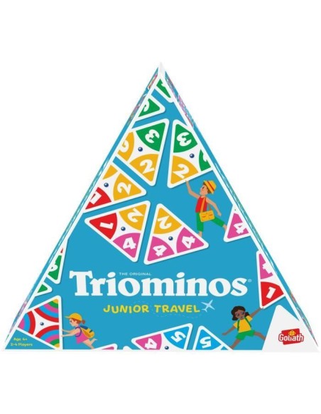 Triominos Junior Travel '24 - Jeu de société - GOLIATH – GOLIATH (Jeu De Societe - Jeu De Plateau) | STORE PRO SHOP 