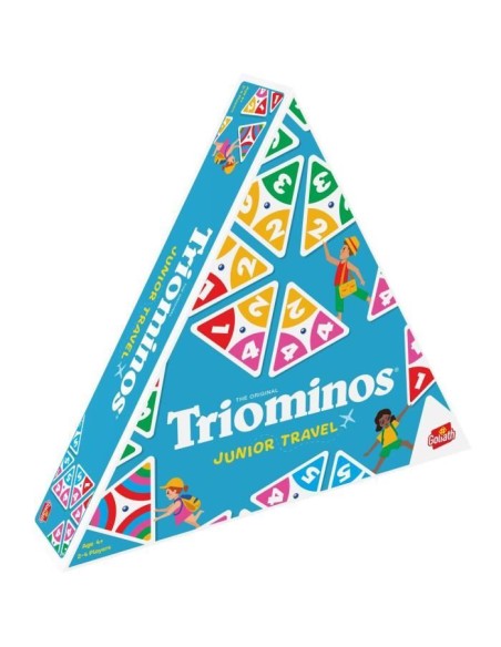 Triominos Junior Travel '24 - Jeu de société - GOLIATH – GOLIATH (Jeu De Societe - Jeu De Plateau) | STORE PRO SHOP 